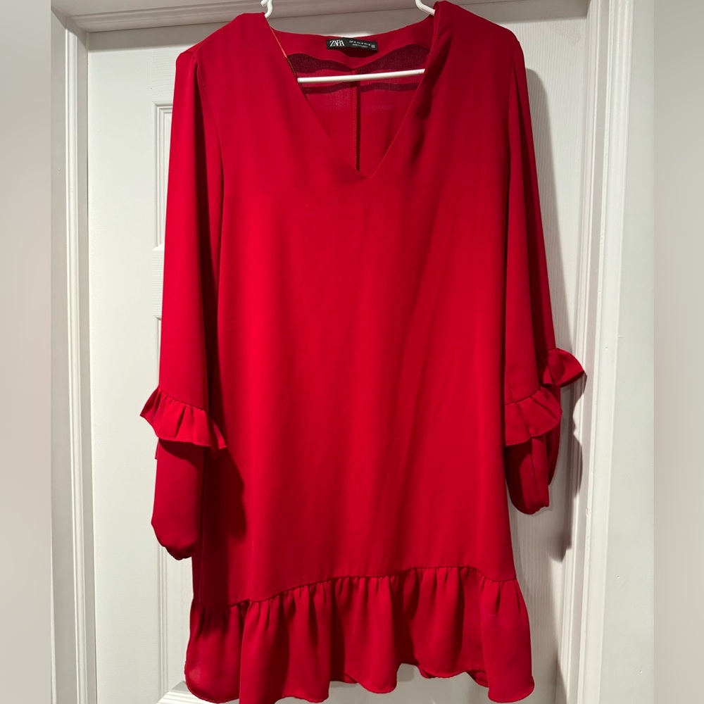 Zara Red Dress